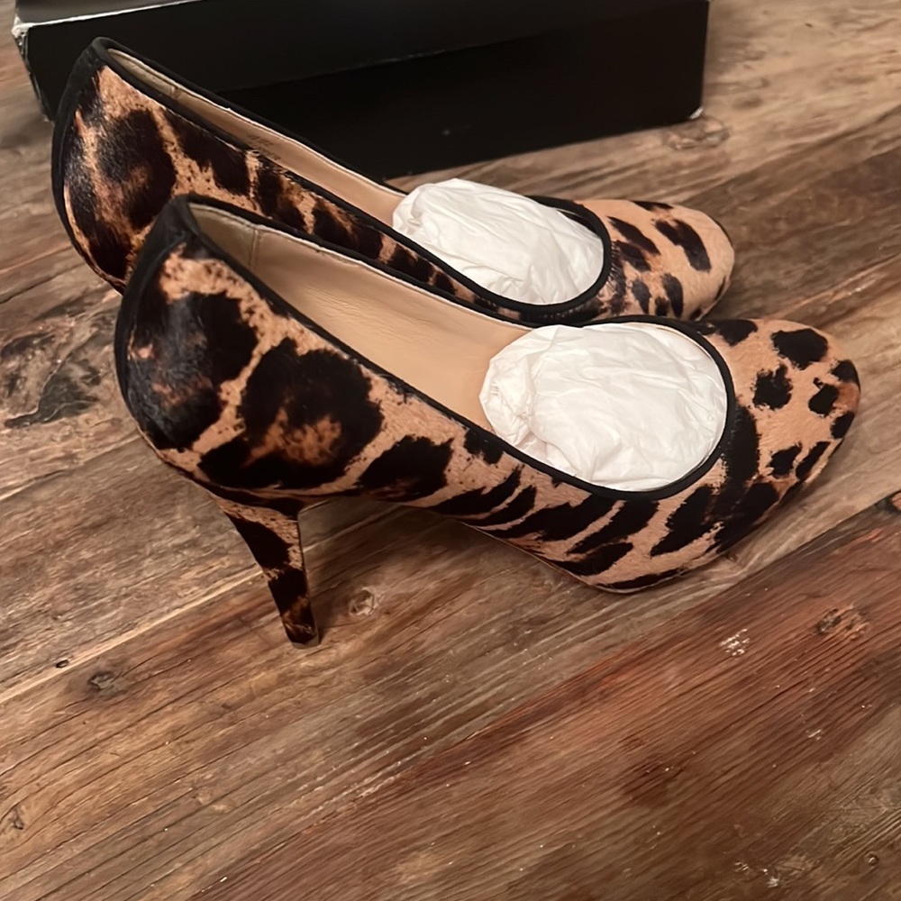 J Crew Collection leopard 🐆 heel - Picture 6 of 8